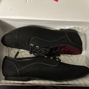 Black saddle shoes from Aldo brand new never worn